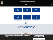 Tablet Screenshot of benassal.es